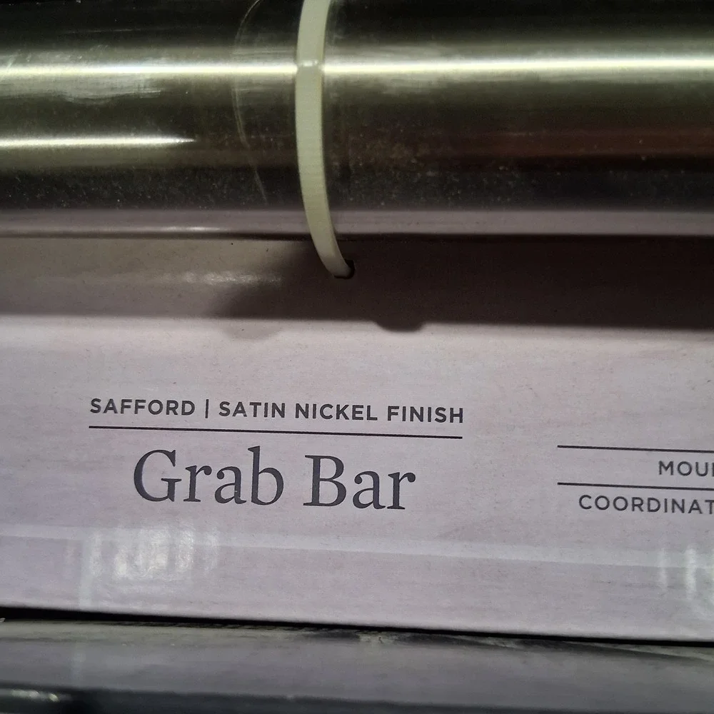 Better Homes & Gardens Safford 16 IN Grab Bar Satin Nickel BH20-19235611-028